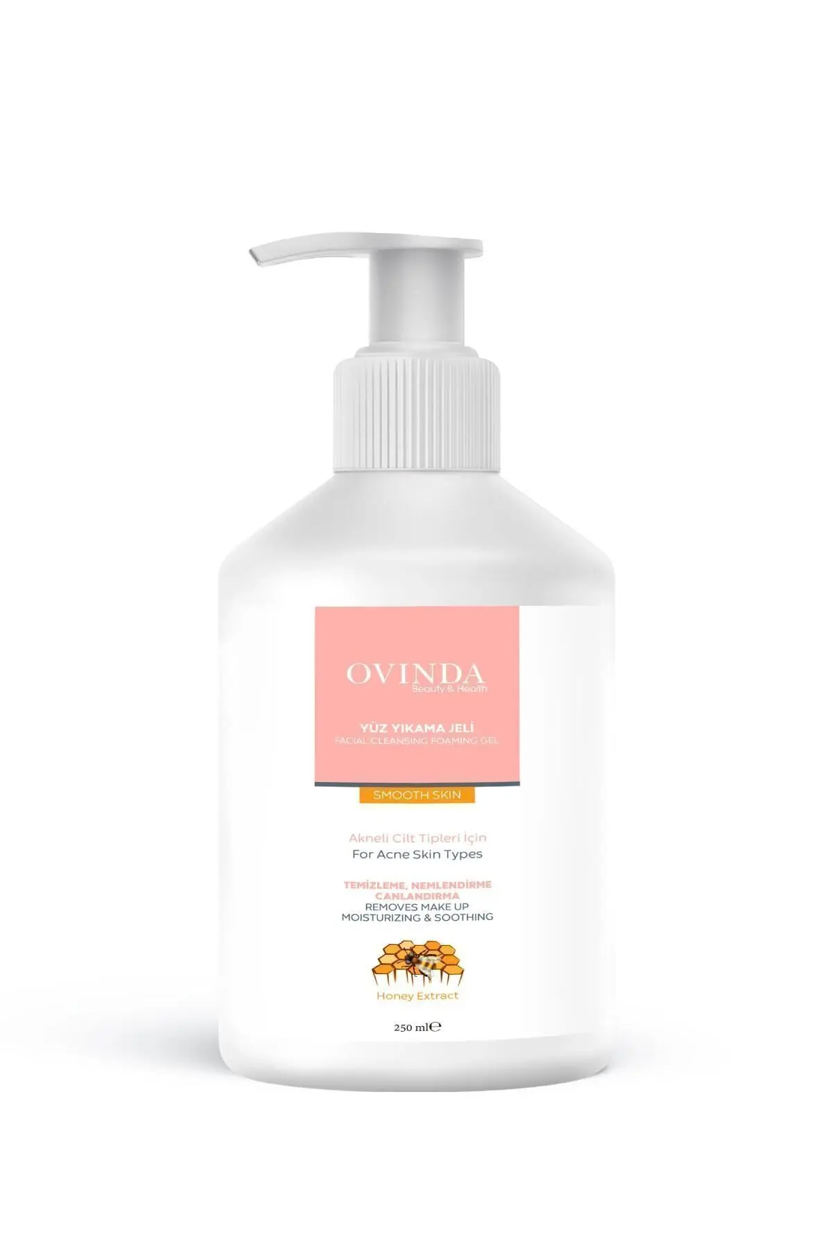 Ovinda Acne Care Yüz Yıkama Jeli Akneli Ciltler 250 ml Nemlendirme - Temizleme - Canlandırma