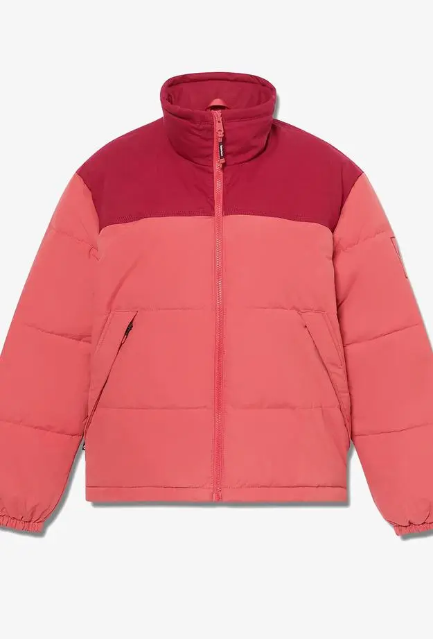Timberland Welch Mountain Synthetic Insulated Puffer Kadın Bordo Ceket