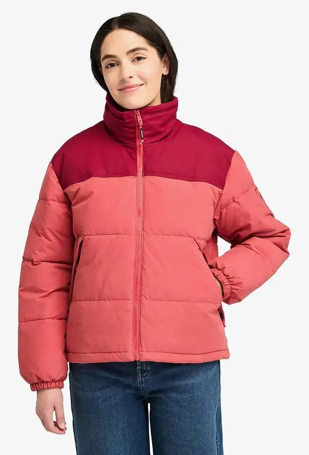 Timberland Timberland Welch Mountain Synthetic Insulated Puffer Kadın Bordo Ceket