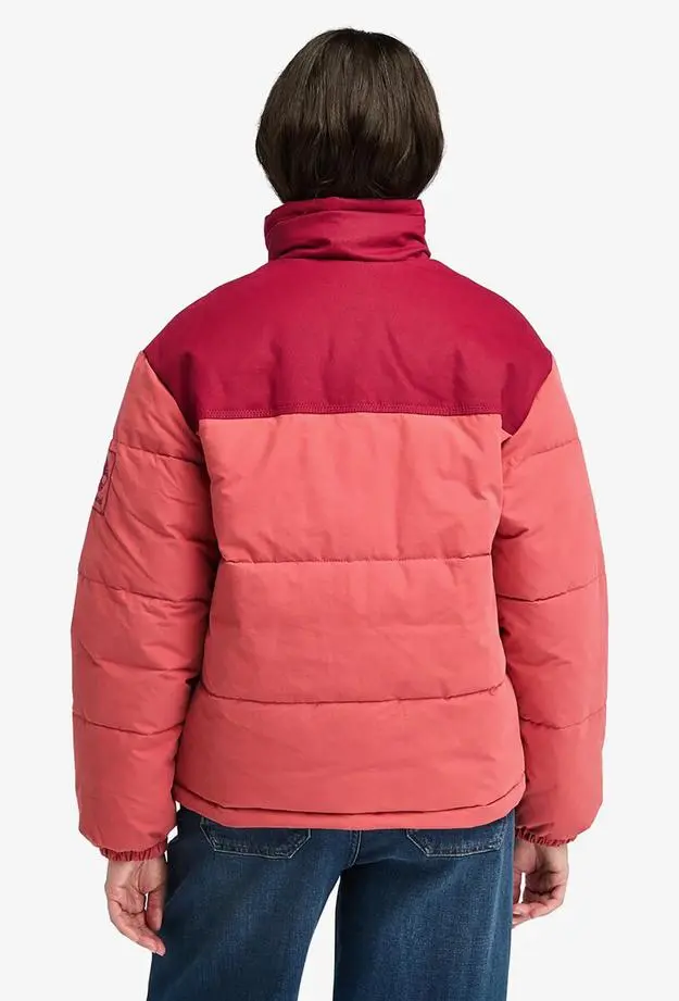 Timberland Welch Mountain Synthetic Insulated Puffer Kadın Bordo Ceket