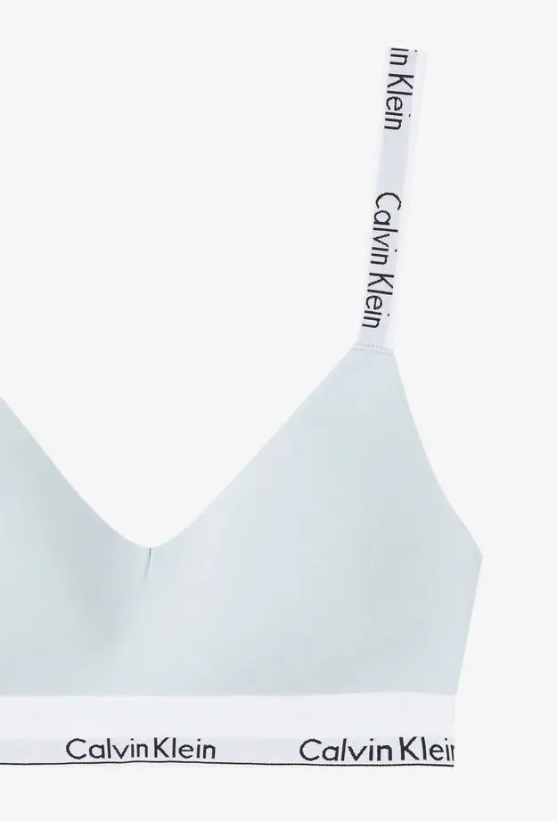 Calvin Klein Lined Kadın Mavi Bra