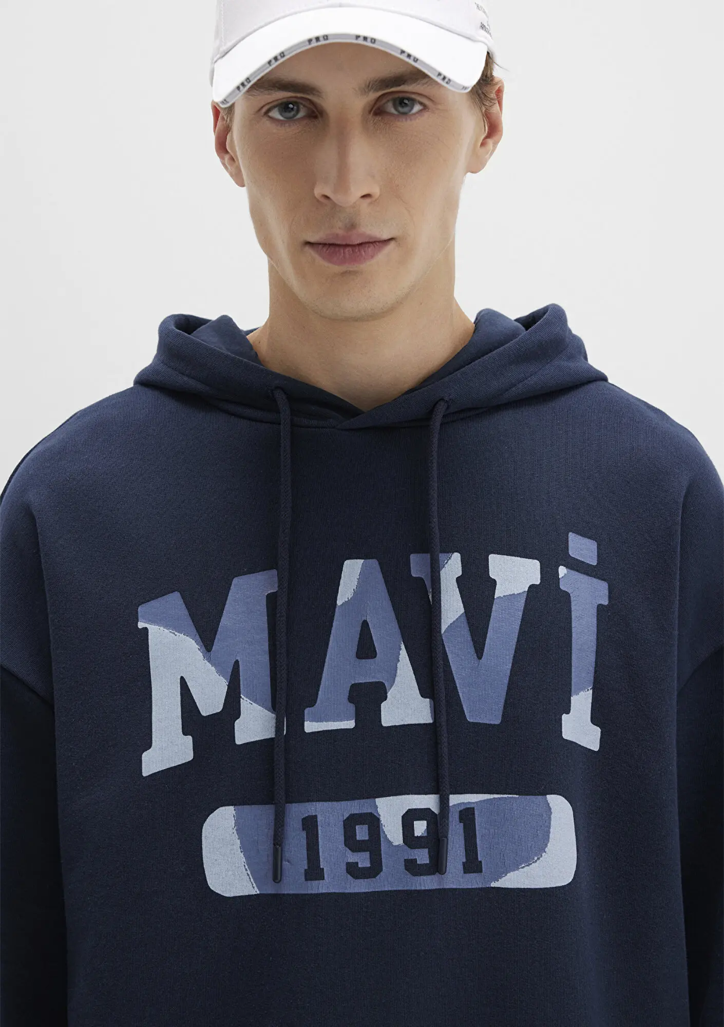 Mavi Mavi Baskılı Lacivert Sweatshirt 0S10301-70490