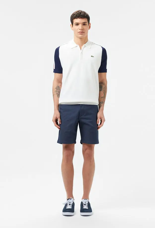 Lacoste Lacoste Erkek Slim Fit Lacivert Bermuda Şort