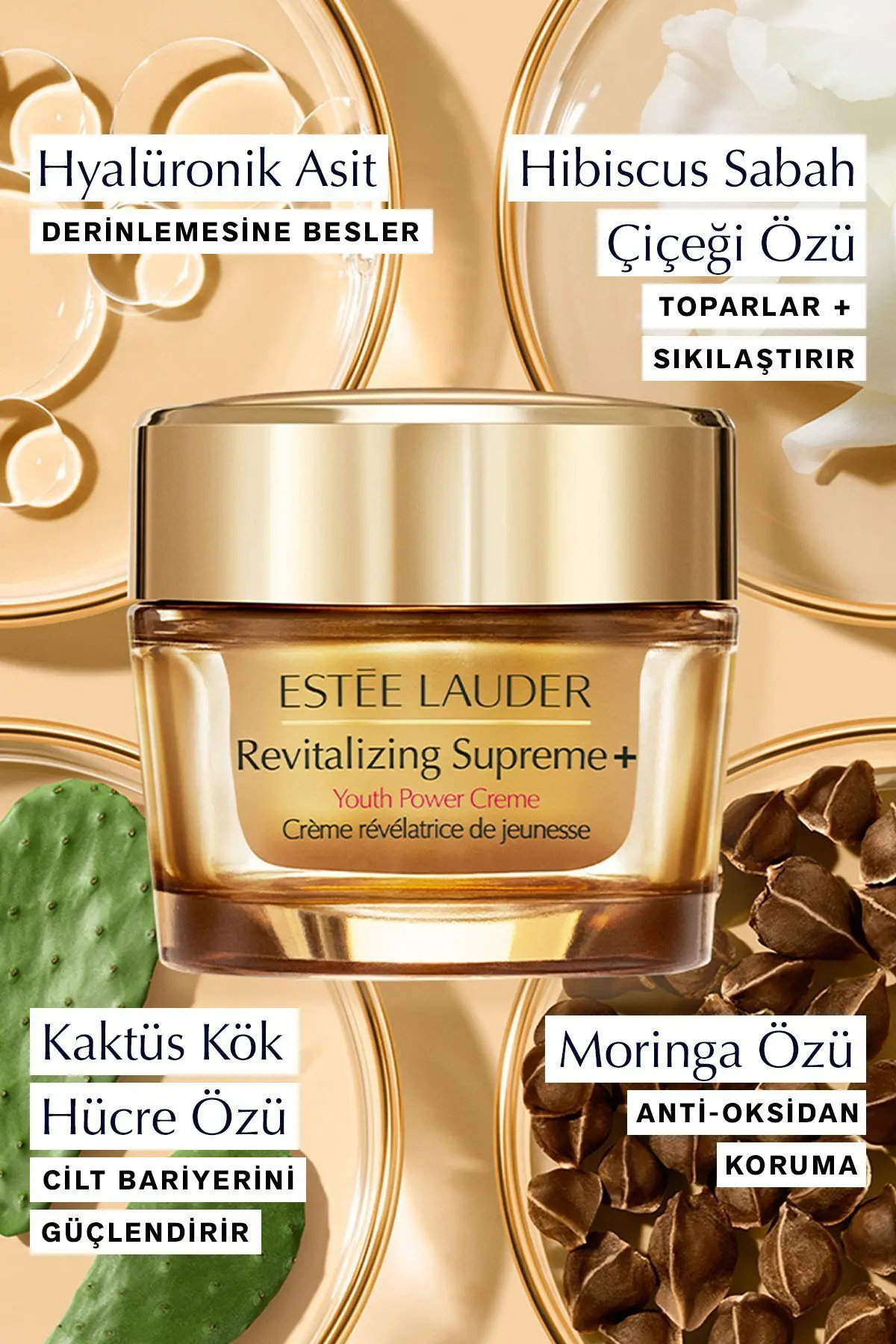 Cilt Bakım Seti - Advanced Night Repair Serum 20ml Göz Kremi 5ml Revitalizing Supreme Krem 5ml