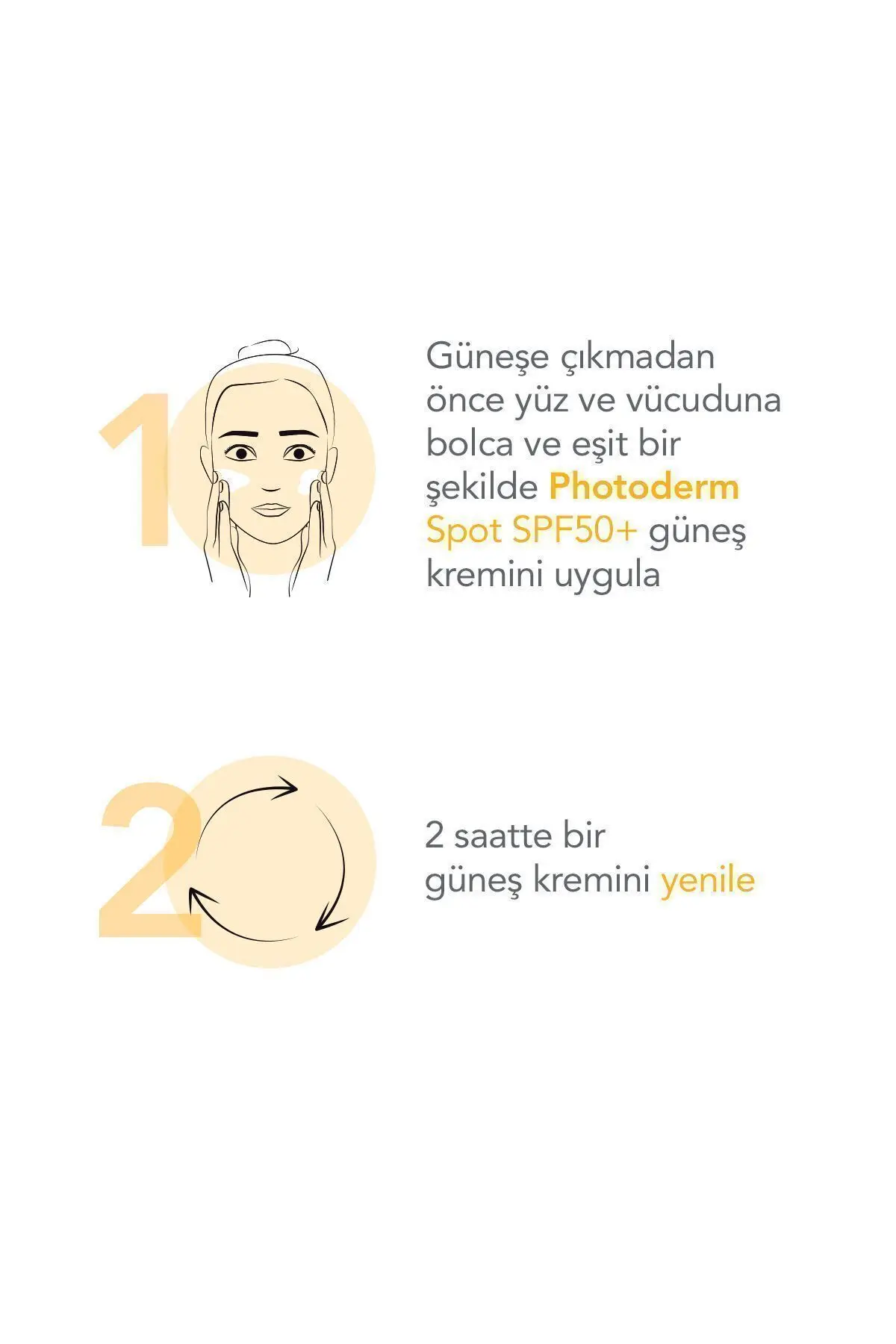 Photoderm SPOT SPF50+ Leke Karşıtı Yüksek Korumalı Yüz ve Vücut Güneş Kremi 150 ml