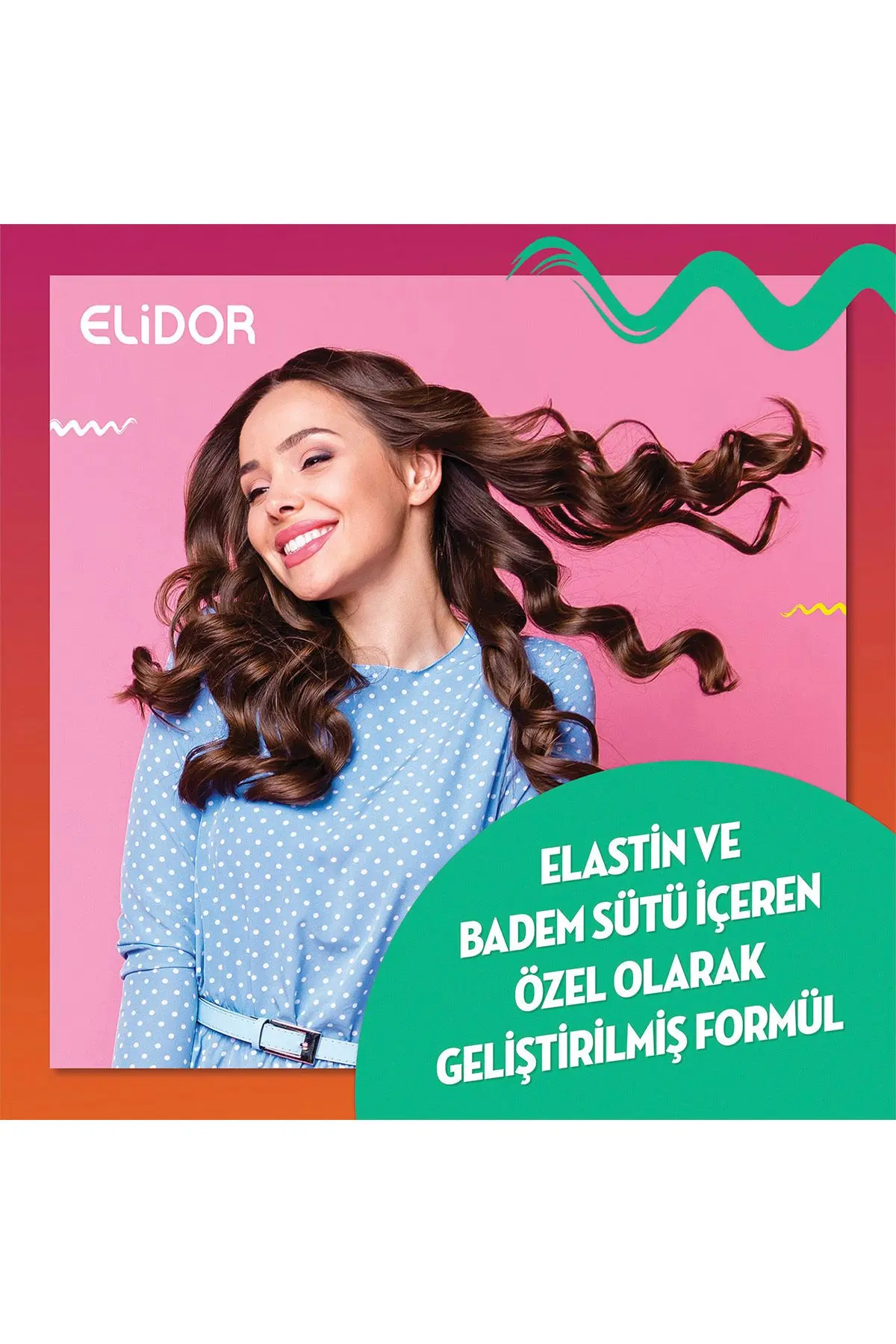 7 24 Şekillendirici Saç Bakım Kremi Belirgin Bukleler Elastin Badem Sütü 265 ml