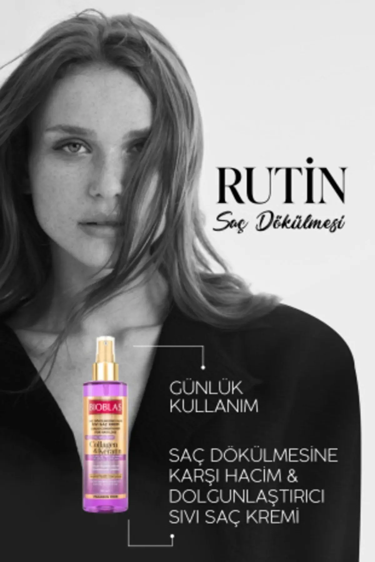Sıvı Saç Kremi Kolajen+keratin 200 ml