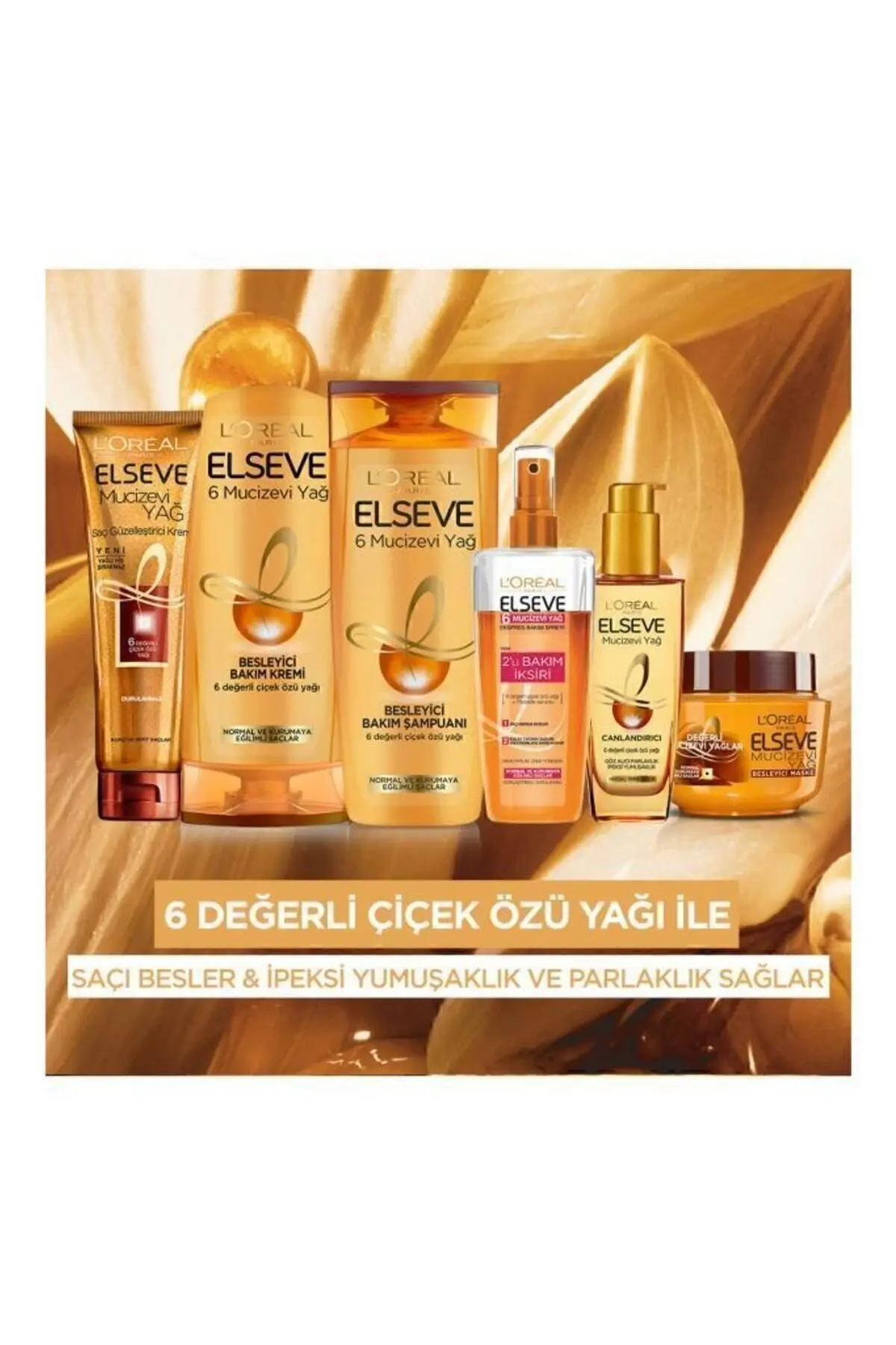 Yıpranmış Saçlar için Mucizevi Saç Bakım Yağı 100 ml