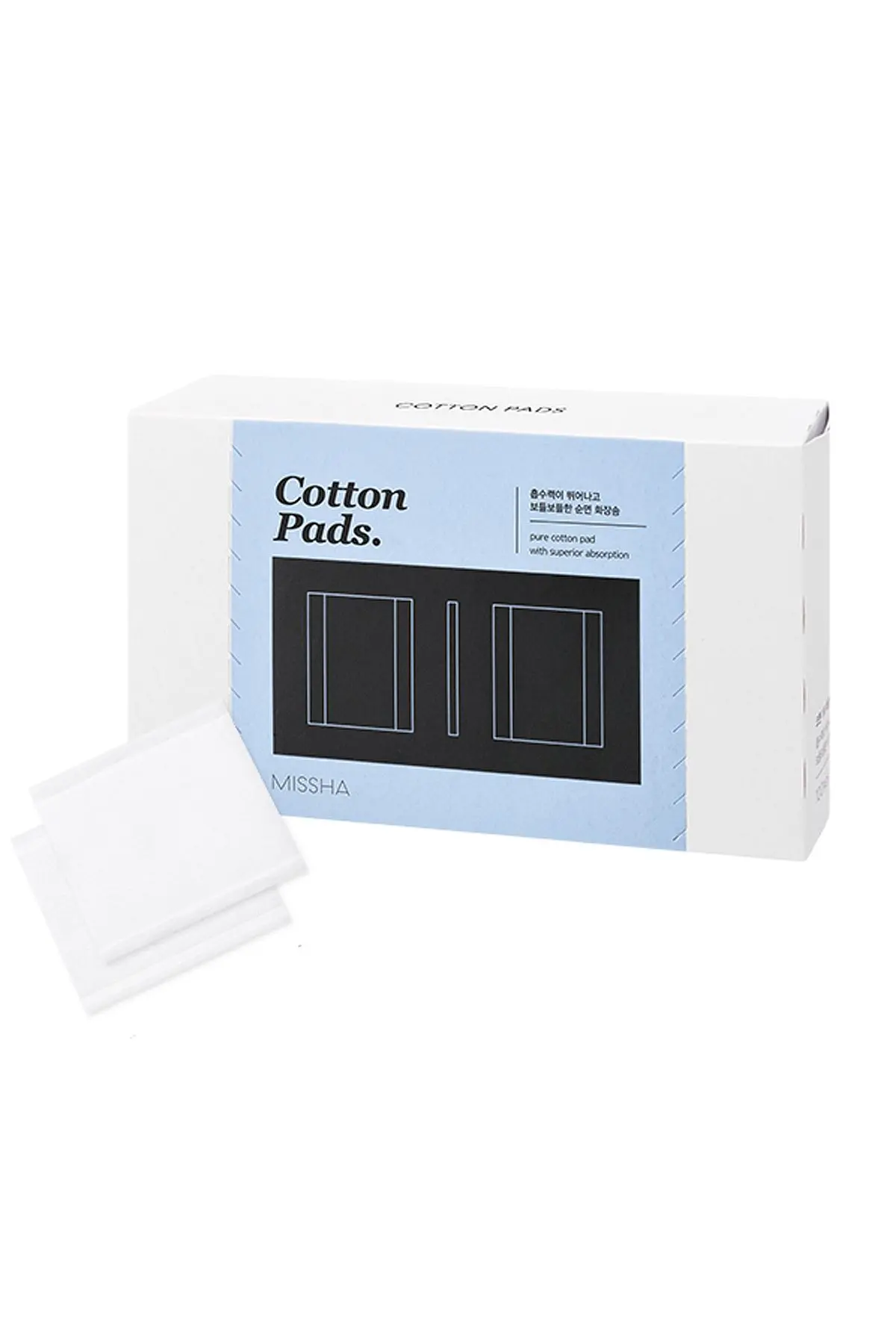 Missha Ürün Emmeyen Dayanıklı Pamuk %100 Pamuk Pedleri Cotton Pads (80Adet)