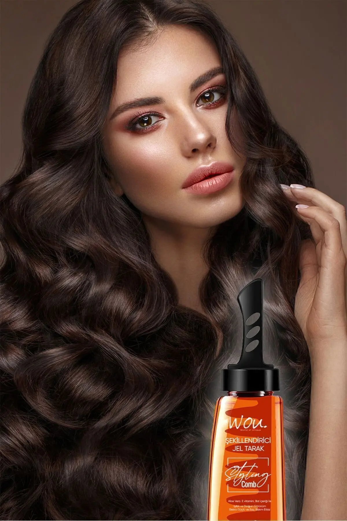 Saç Şekillendirici Jel Tarak 260 Ml Işıltılı Ve Dolgun Görünüm Ekstra Güçlü Ve Saç Bakım Etkisi