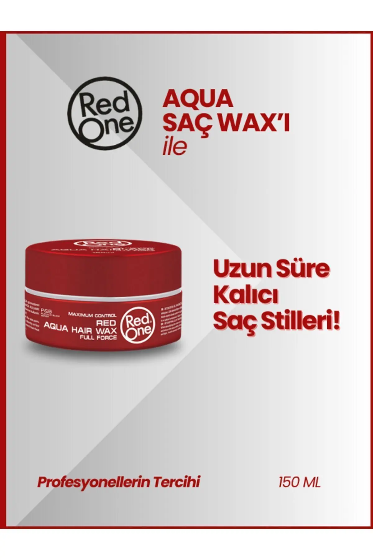 Redone Aqua Wax – Su Bazlı Parlak Ve Güçlü Tutuşlu Saç Şekillendirici – 150 ml