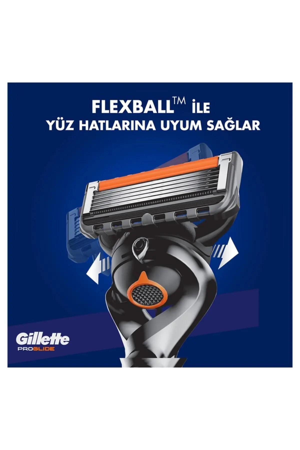 Fusion Proglide Yedek Tıraş Bıçağı 8'li - Karton Paket