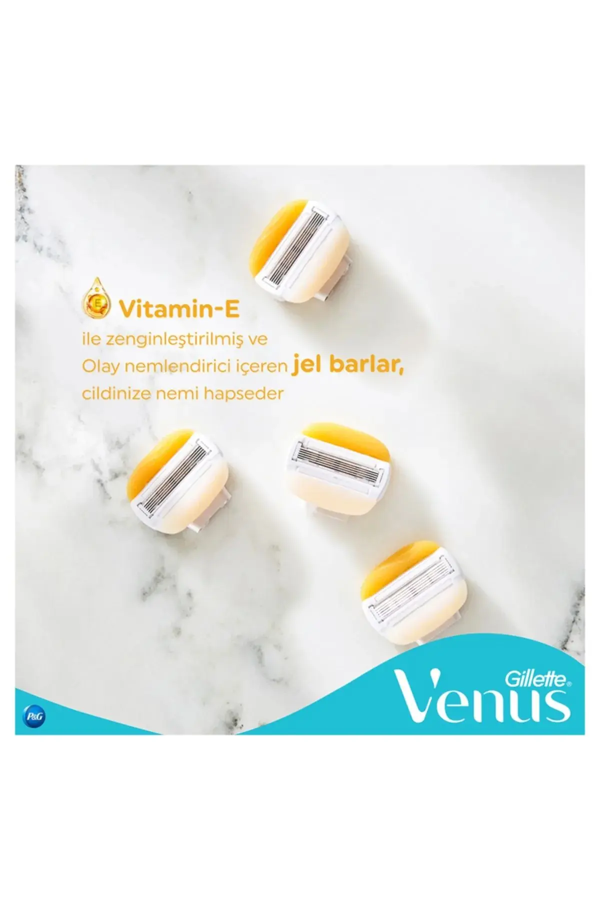 Kadın Venus Comfortglide Olay Yedek Tıraş Bıçaklağı 4’lü