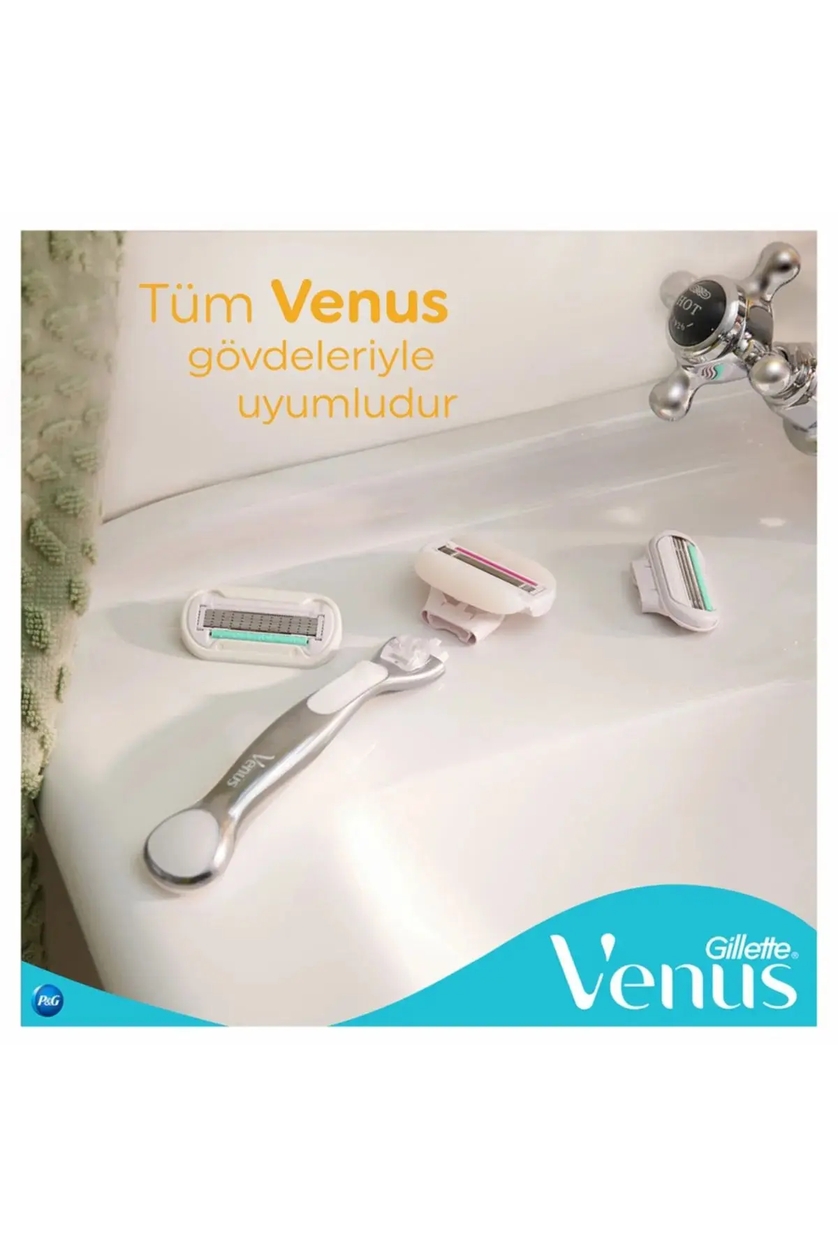 Kadın Venus Comfortglide Olay Yedek Tıraş Bıçaklağı 4’lü