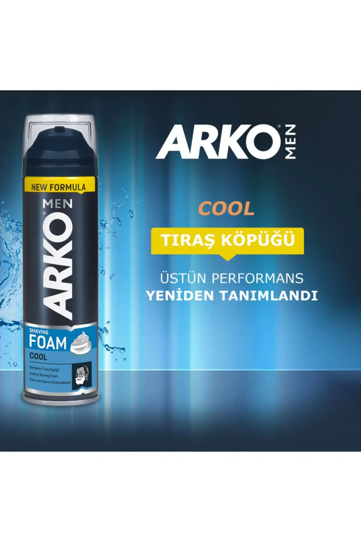 Men Tıraş Köpüğü Cool 200 ml