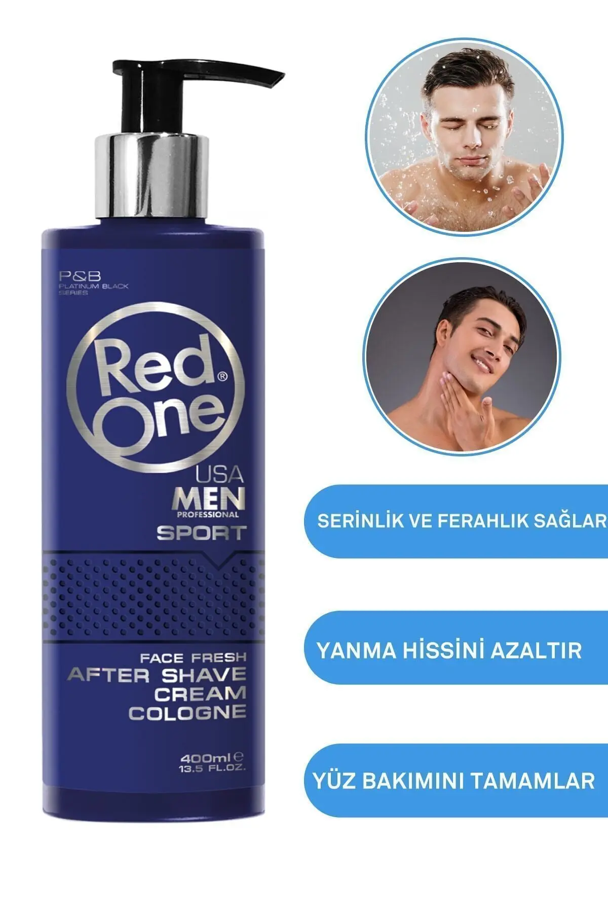 Redone Ter Kokusu Önleyici Ferahlatıcı Krem Kolonya Sport 400 ml 8697926007606