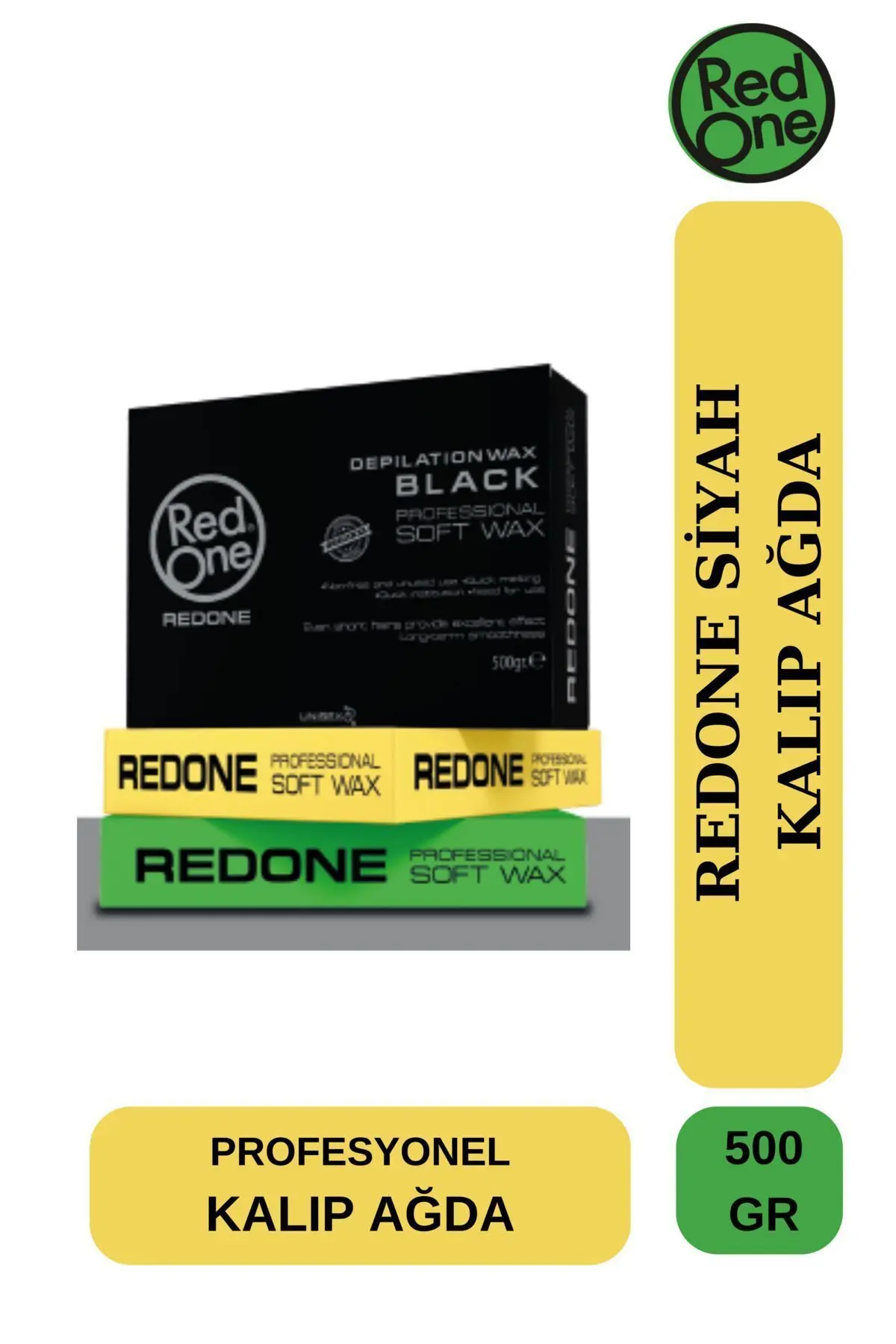 Redist Berberlere Özel Yüz Kalıp Ağda Siyah 500 gr