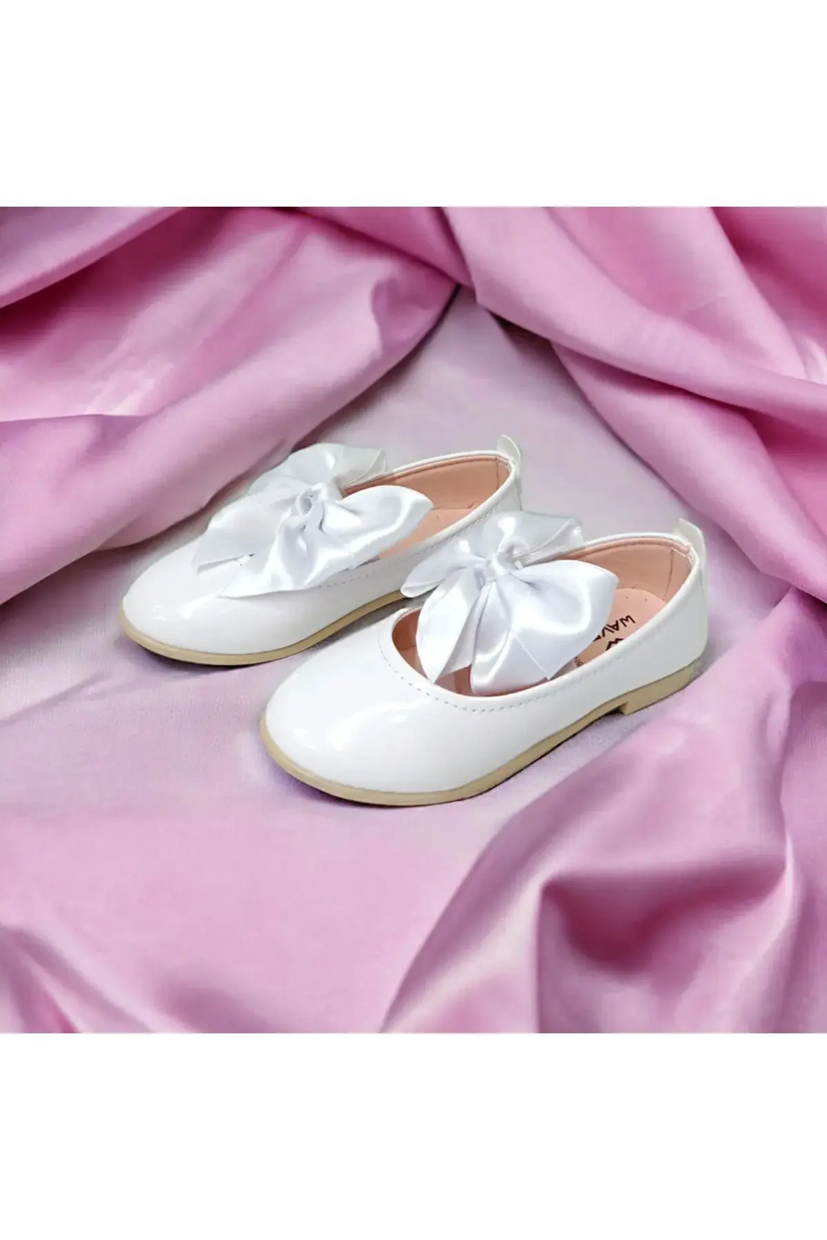 Kız Çocuk Fiyonklu Babet Ayakkabı