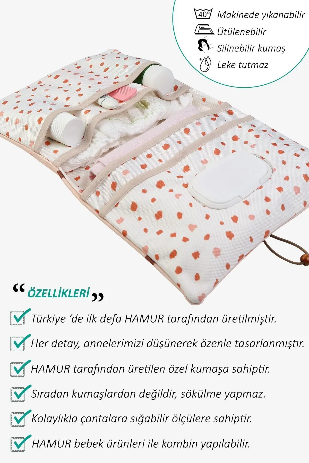 Anne Bebek Bakım Çantası Yenidoğan Alt Açma Değiştirme Düzenleyici Çantası Organizer Ada