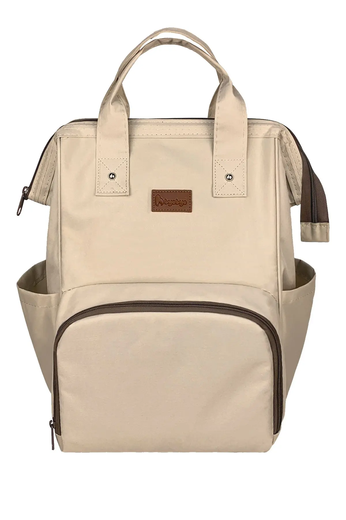 Silver Anne Bebek Bakım Sırt Çantası-bej