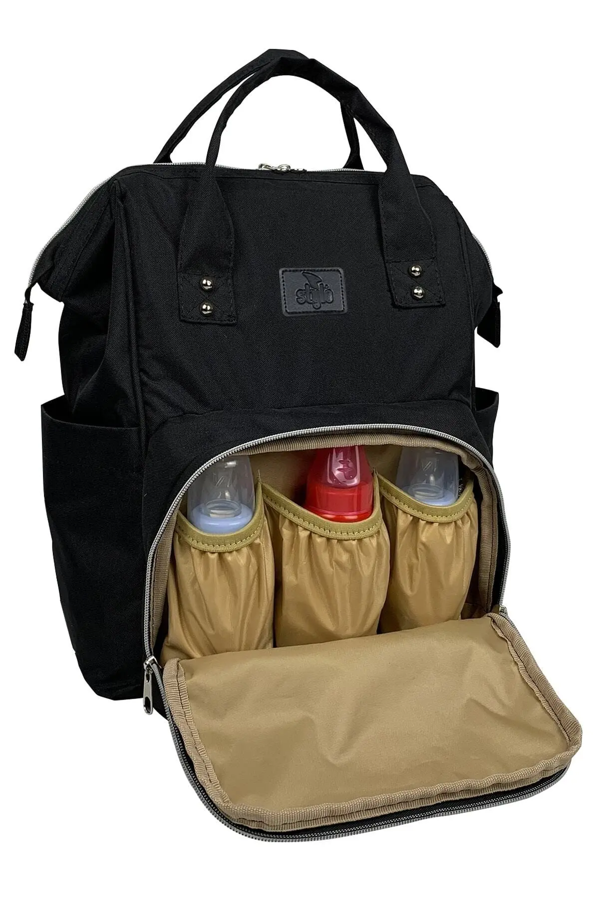 Paris Baby Bag Baskılı Anne Bebek Çantası