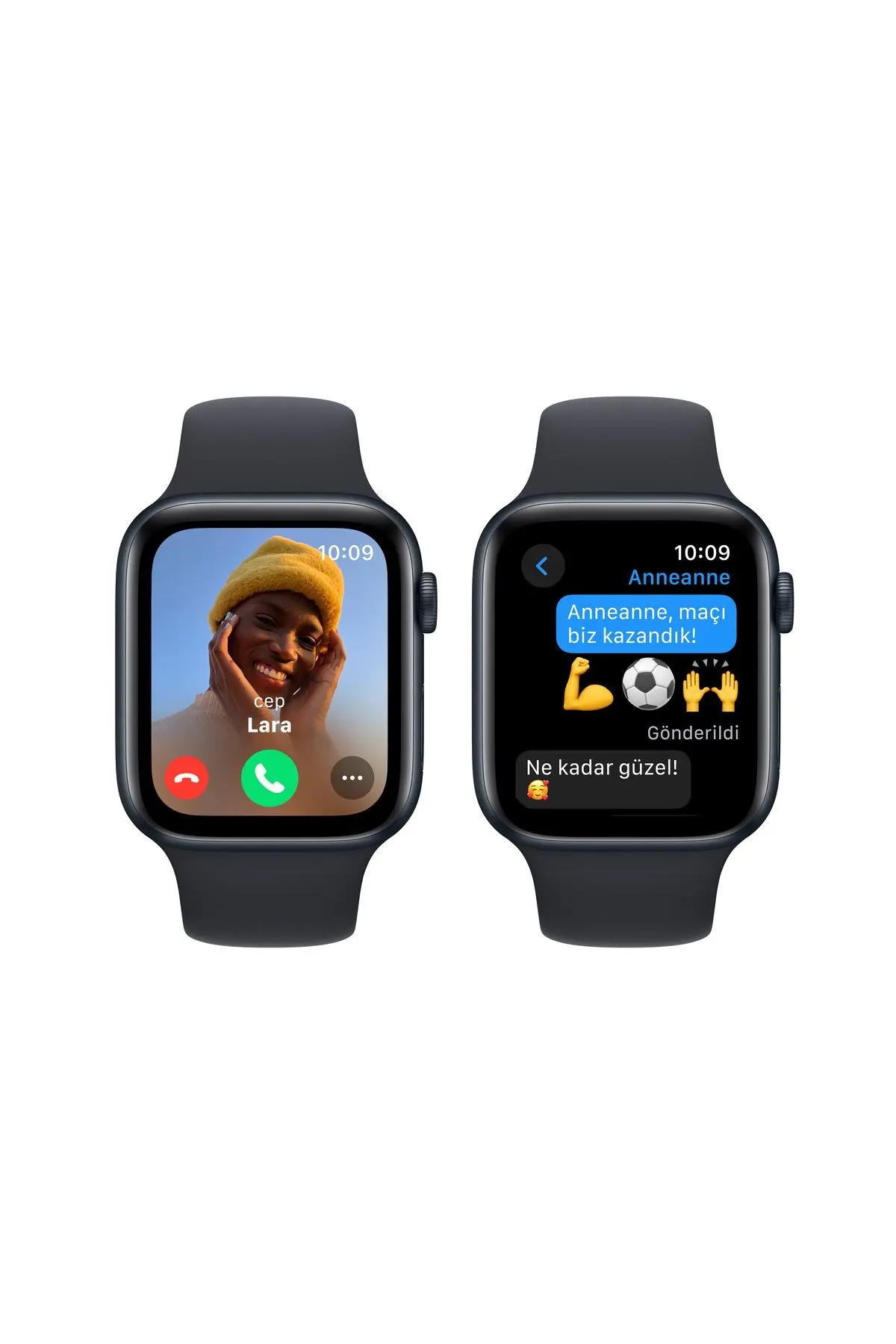 Watch SE GPS 44mm Gece Yarısı Alüminyum Kasa ve Gece Yarısı Spor Kordon - M/L