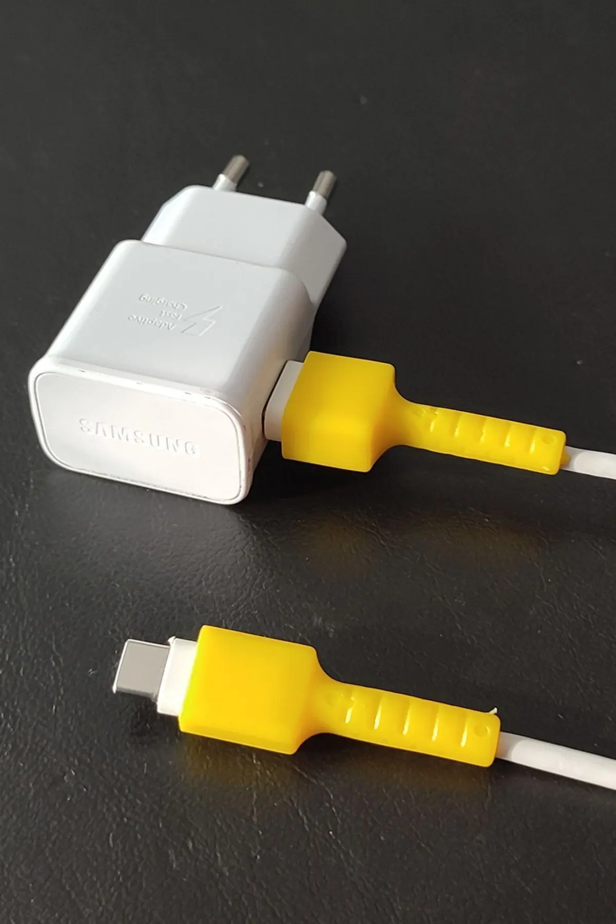 3GEN CASE Kablo Ucu Koruyucu Tüm Android Usb-type-c Kablo Uyumlu Silikon Kapak
