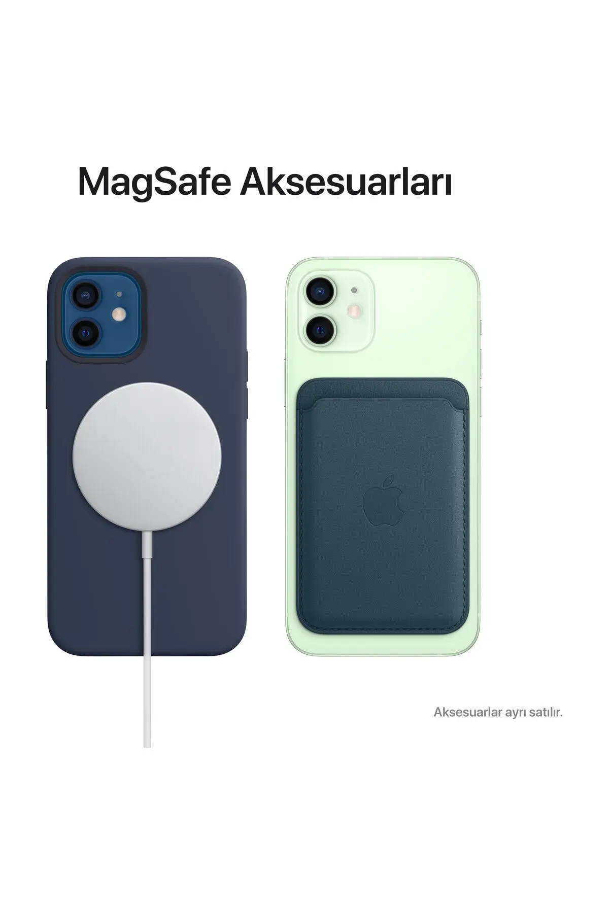 iPhone 12 128 GB Beyaz Cep Telefonu Aksesuarsız Kutu (Apple Türkiye Garantili)