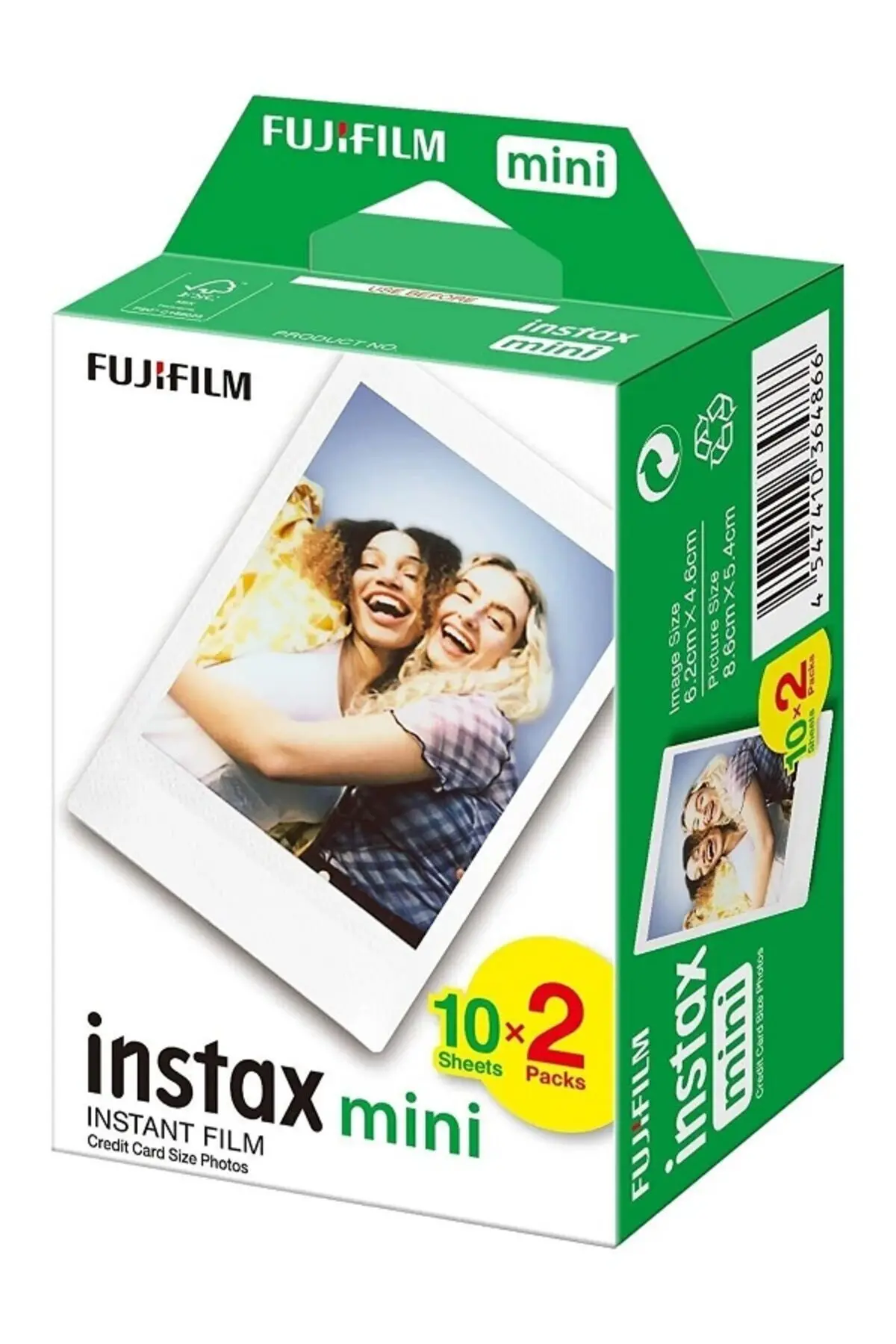 Instax Mini 7-8-9-10-11-12 Uyumlu 20'li Film 3'lü Set 60 Poz