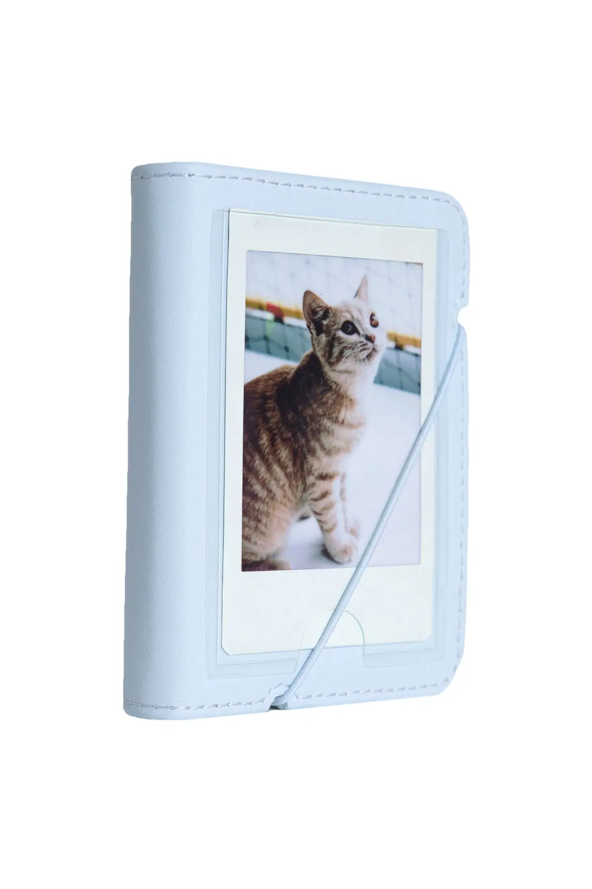 Instax mini 12 Mavi Fotoğraf Makinesi-10'lu Film-Mini Albüm ve Deri Kılıf Seti