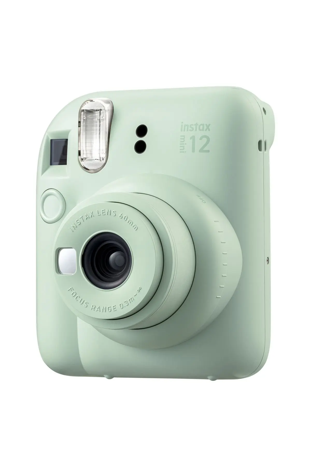 Instax mini 12 Yeşil Fotoğraf Makinesi-10'lu Film-Mini Albüm ve Deri Kılıf Seti