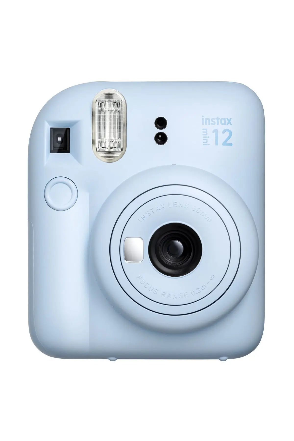 Instax mini 12 Mavi Fotoğraf Makinesi-10'lu Film-Mini Albüm ve Deri Kılıf Seti