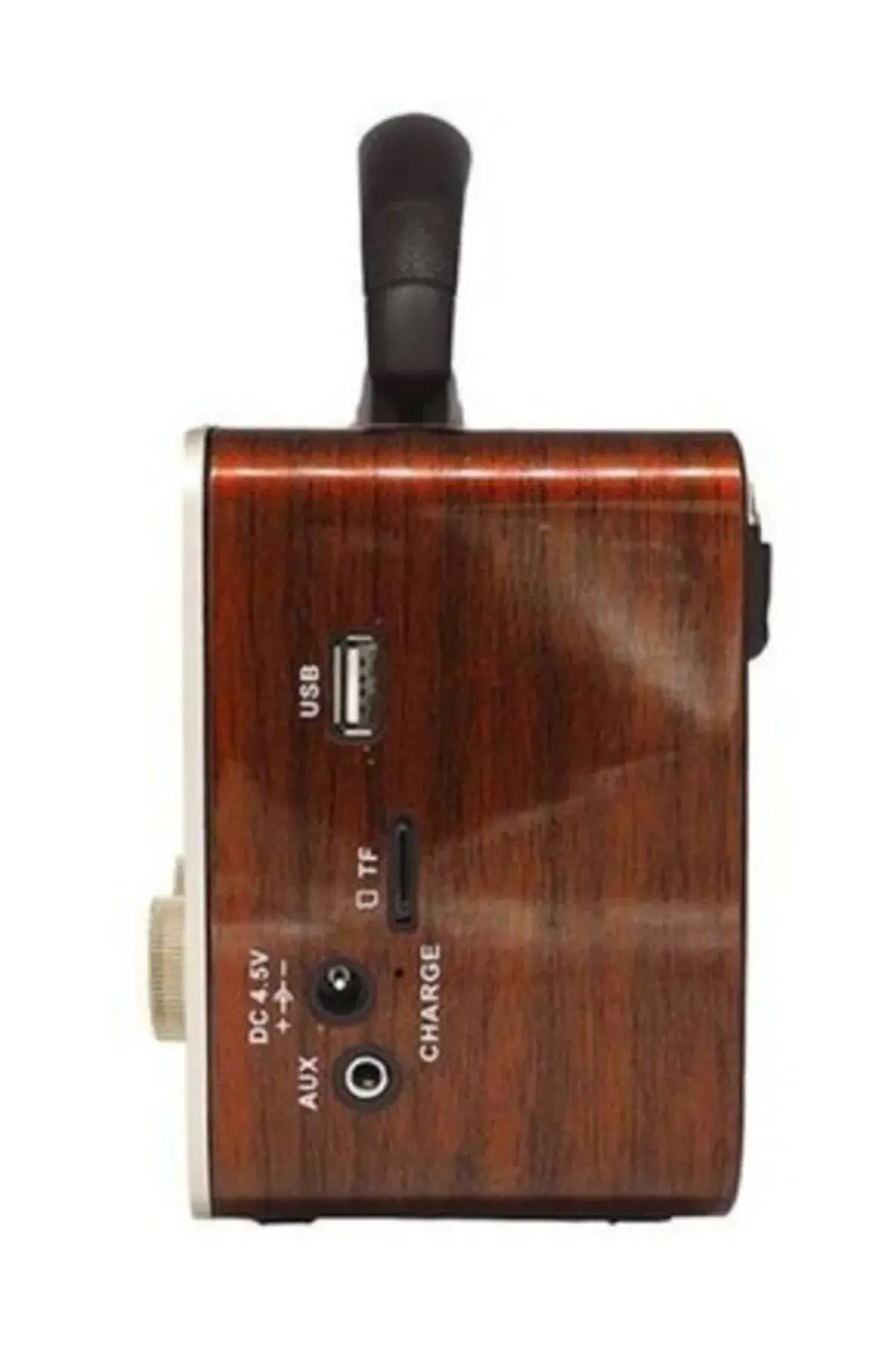 301 Nostaljik Görünümlü Bluetoothlu Mp3 Çalar Radyo Müzik Kutusu Kırmızı Rt301
