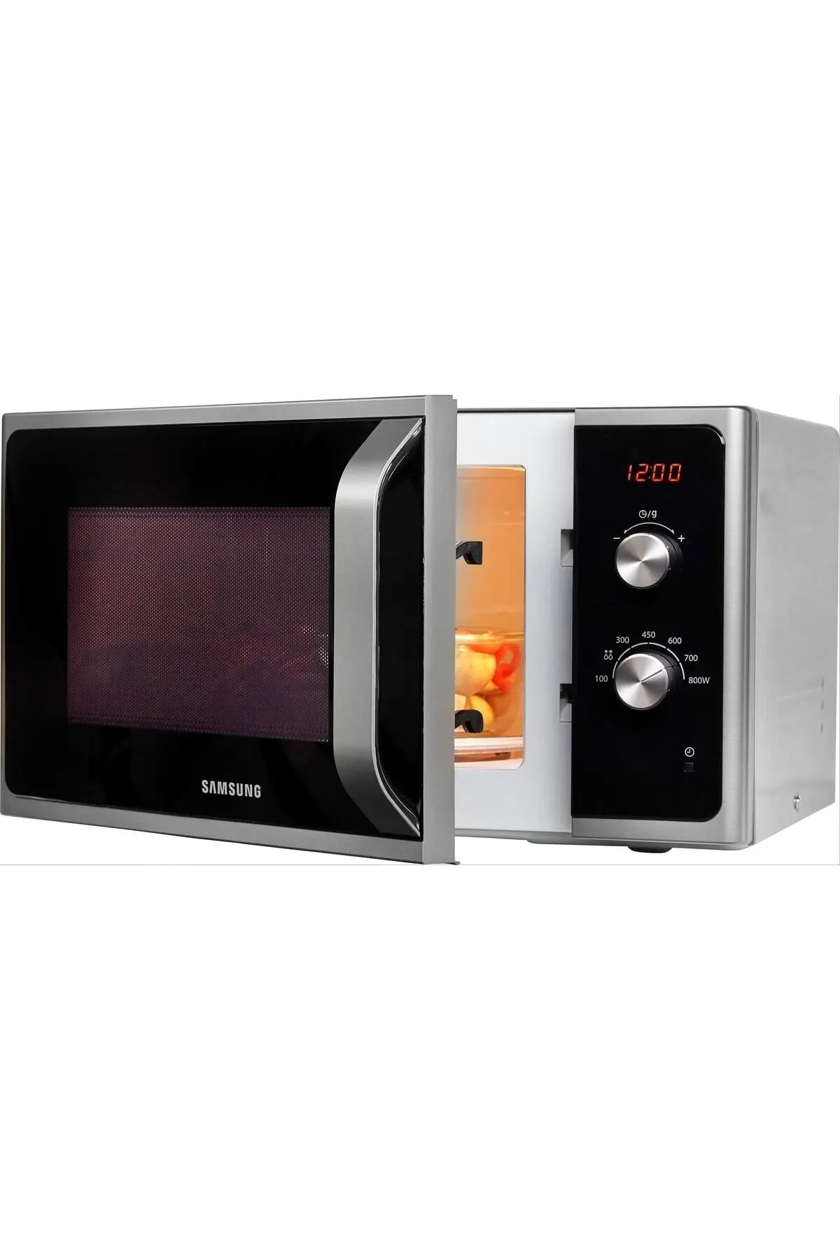 MS23F300EES/TR 23 Lt Mekanik Solo Mikrodalga Fırın - Gümüş