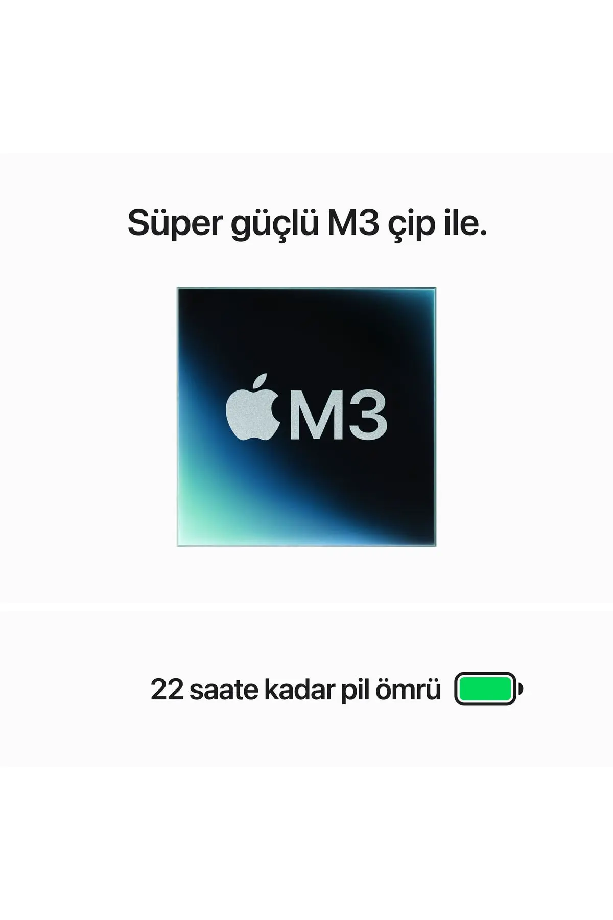 Macbook Pro M3 14" Uzay Gri 8gb 512GB Ssd MTL73TU/A