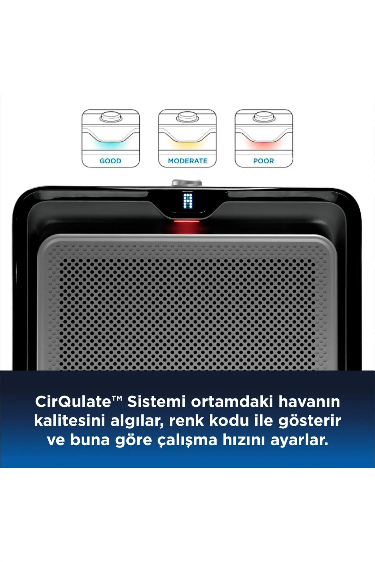 Air220 3'lü Filtreleme Özellikli Hava Temizleyici