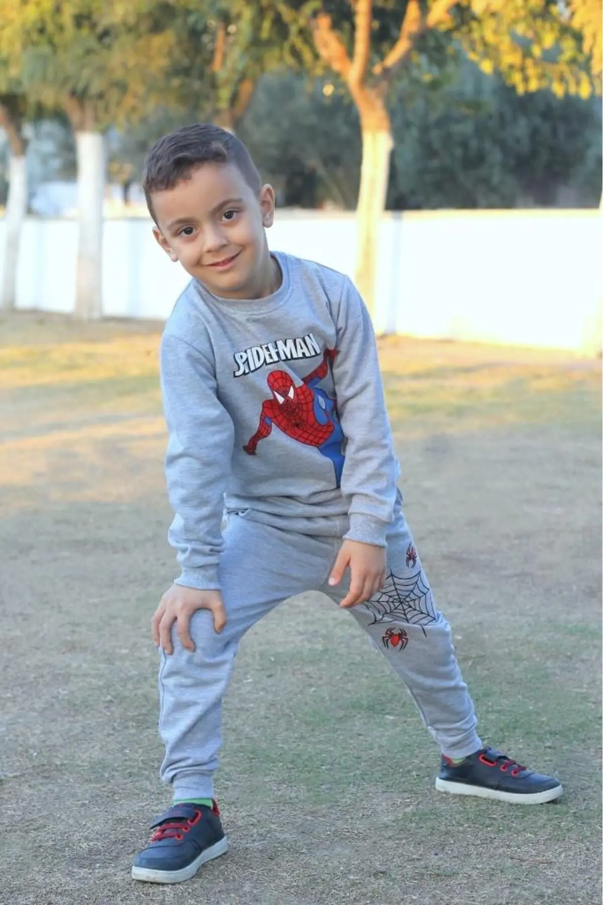 Spiderman Baskılı Erkek Çocuk Eşofman Takımı