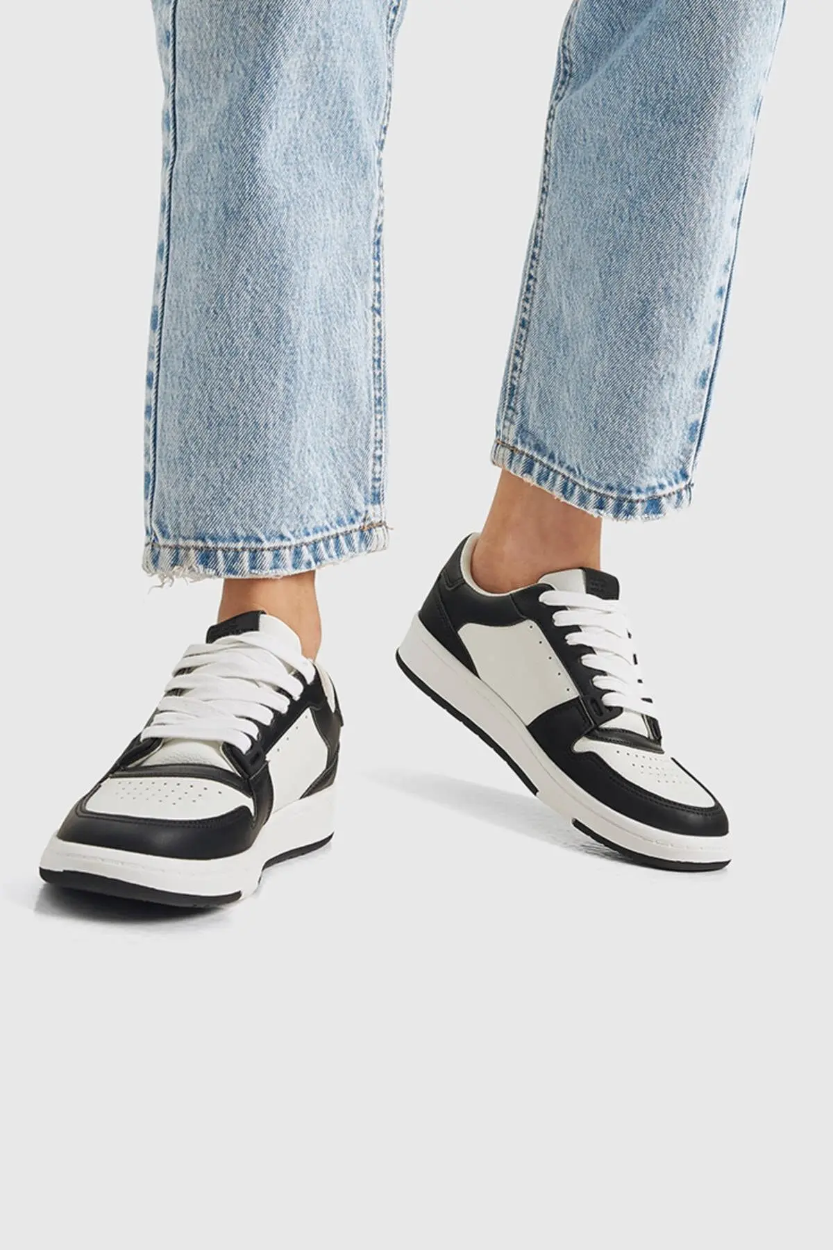 Siyah - Retro Casual Spor Ayakkabı
