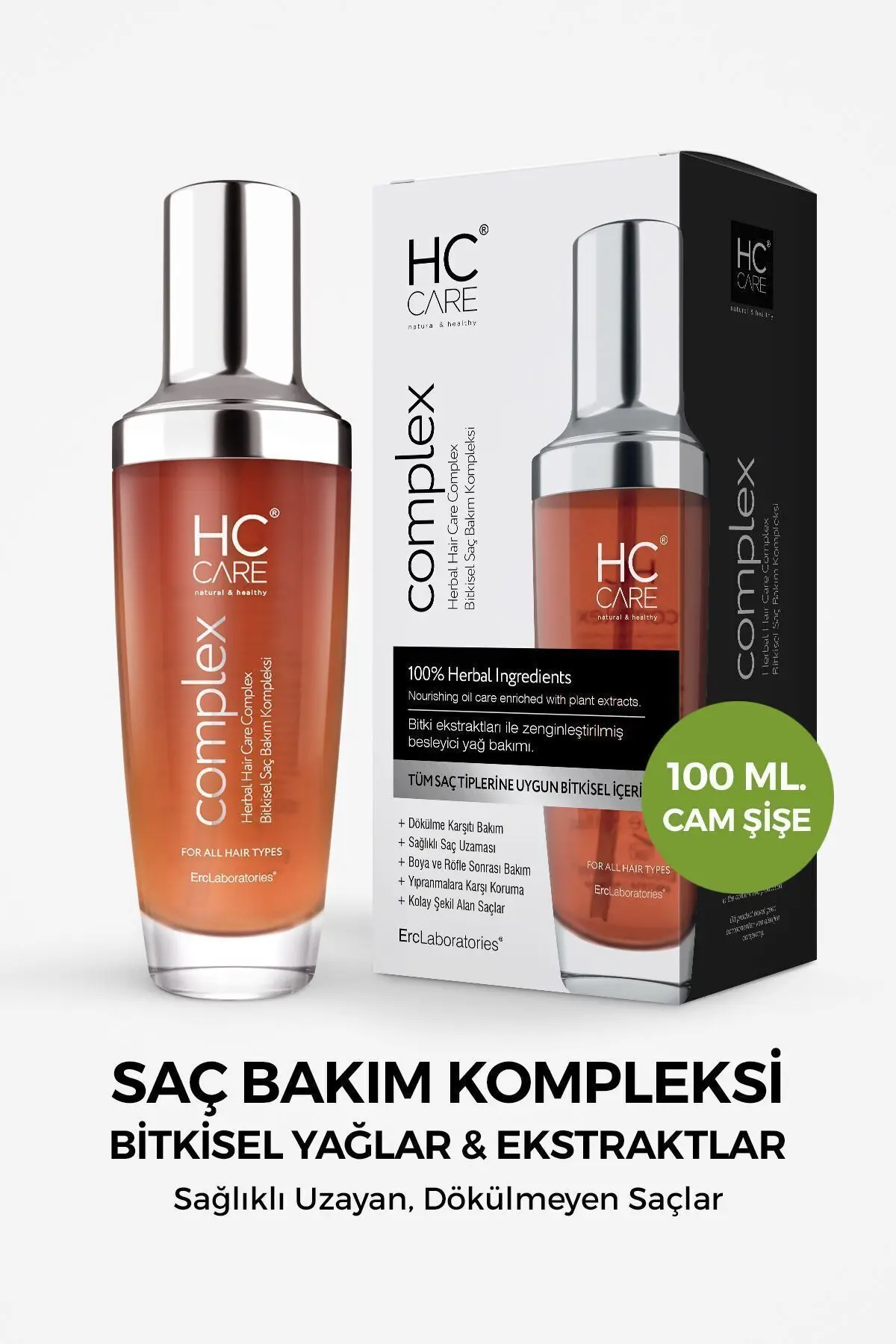HC Care Complex Bitkisel Saç Bakım Kompleksi - 100 ml