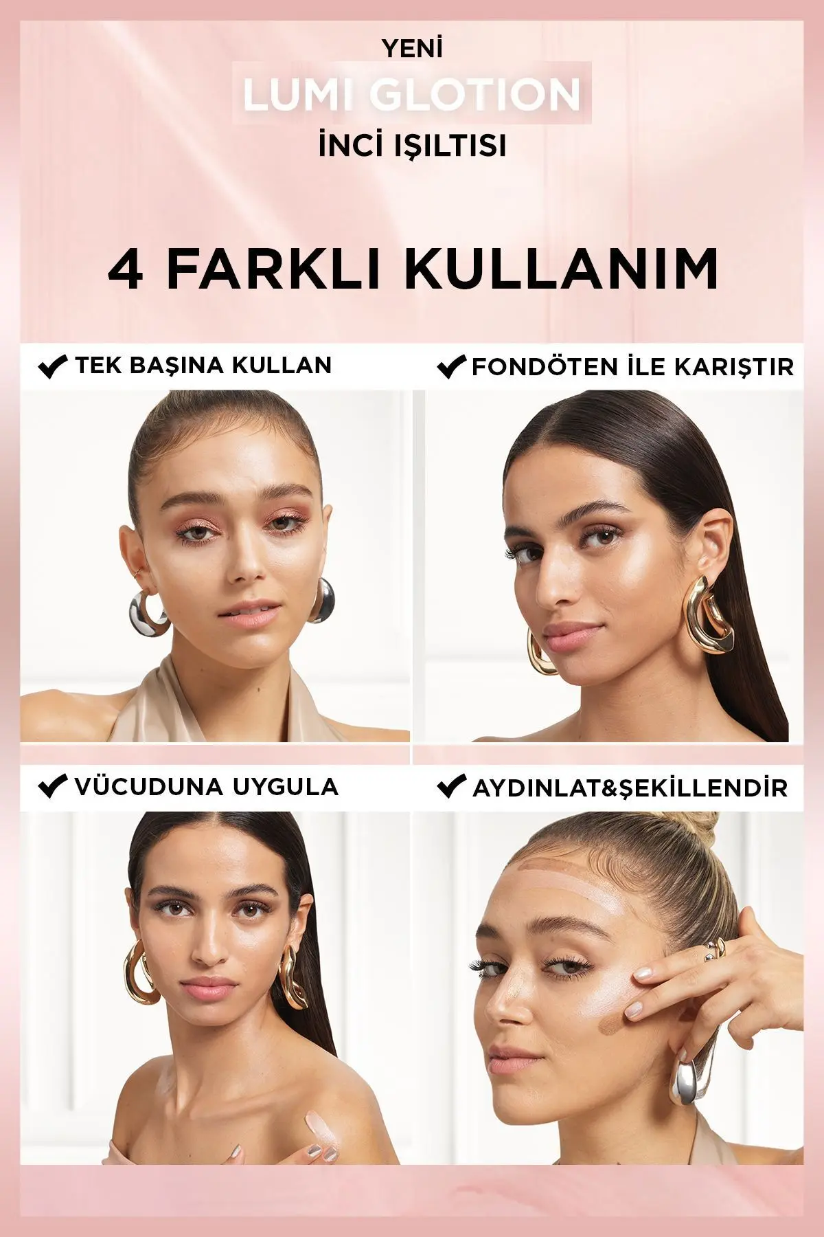 Glotion All-ın-one Doğal Işıltı 903 - Medium Glow 40 ml