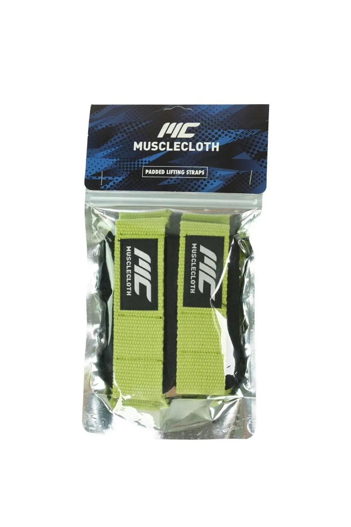 Padded Lifting Straps Yeşil 2'li Paket