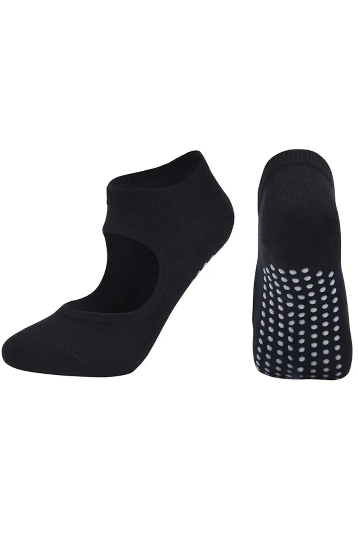 Pilates Ve Yoga Çorabı Kaydırmaz Tabanlı Pilates Çorabı Yoga Çorabı Plates Çorabı Dans Çorabı