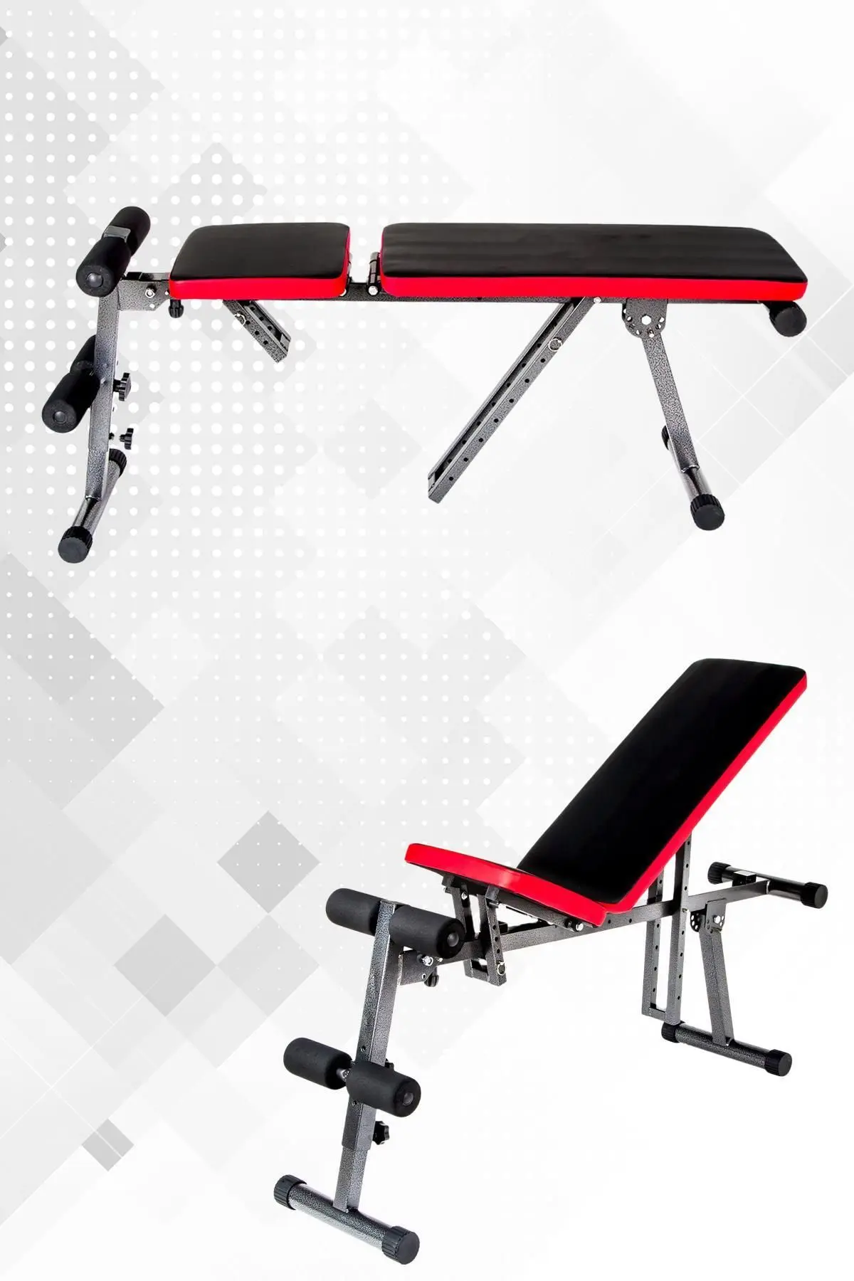 Hsport Ultra Dayanaıklı Ayarlanabilir Fonksiyonel Biceps Bench Ağırlık Sehpası Fitness Sehpası
