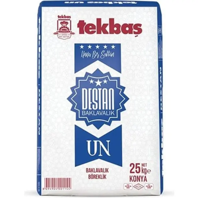 Tekbaş Un Tekbaş Destan Baklavalık Buğday Unu 25 kg