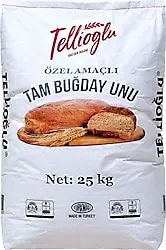 Tellioğlu Un Tellioğlu 25 kg Tam Buğday Unu