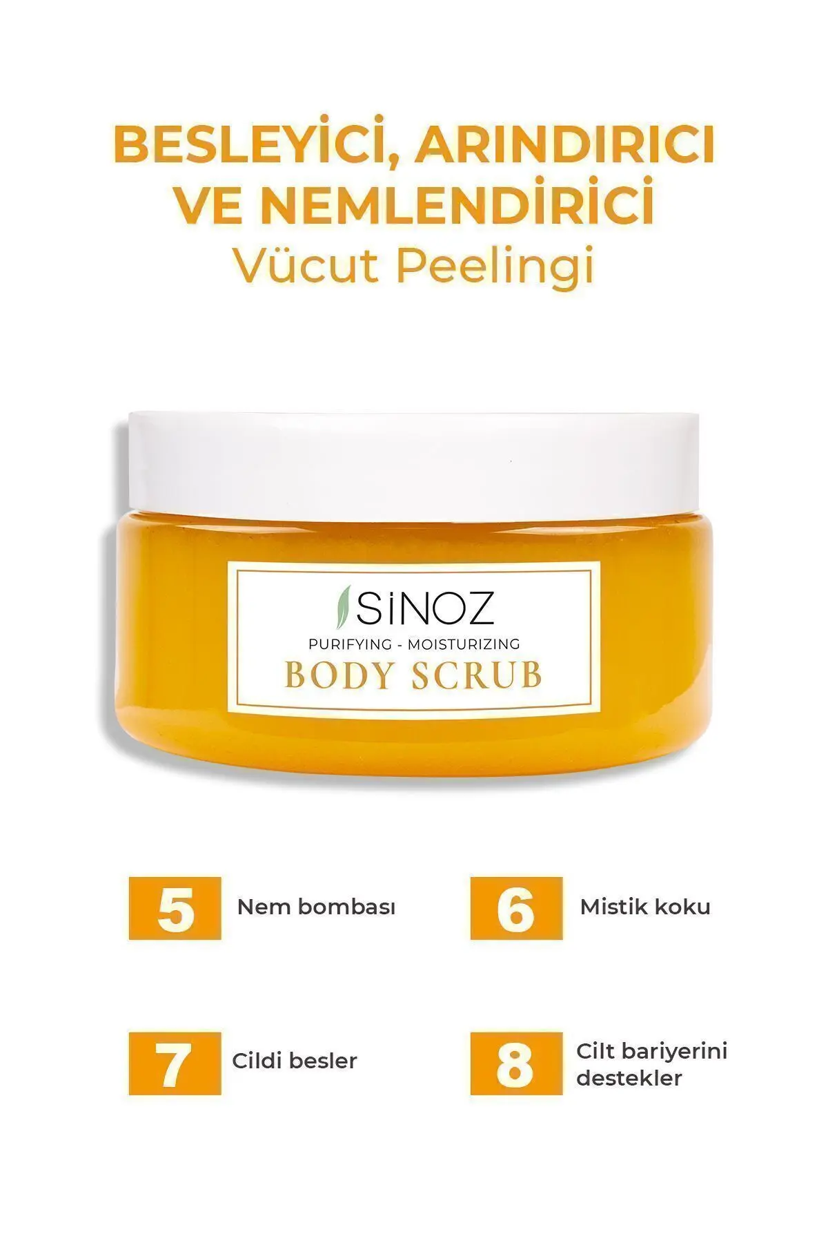 Body Scrub Besleyici Arındırıcı Nemlendirici Vücut Peelingi 300 gr