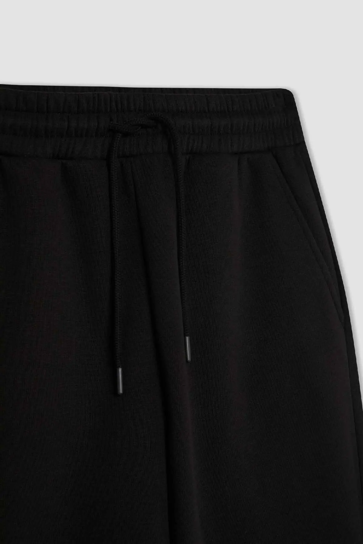 Standart Fit Esnek Bantlı Paça Uzun Boy Kalın Kumaş Basic Jogger Eşofman Altı S7370AZ24WN