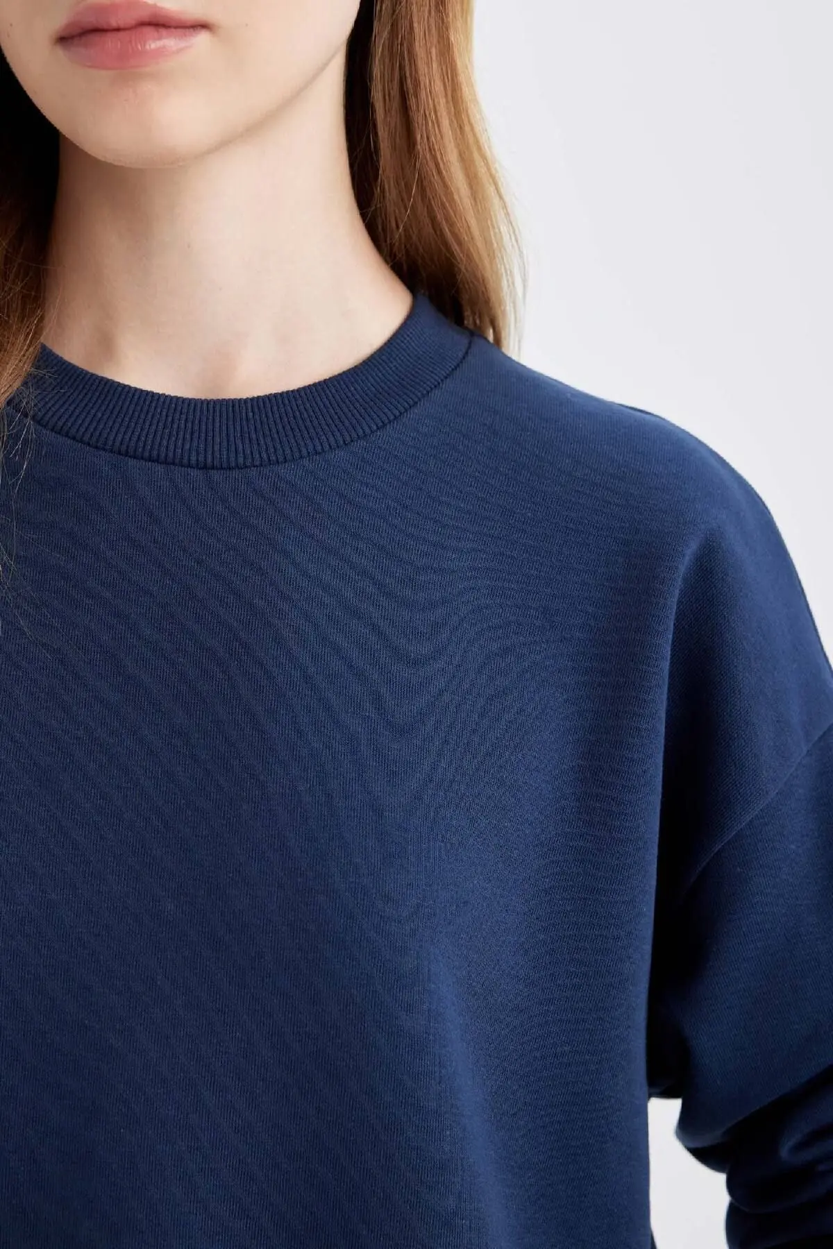 Normal Kalıp Basic Içi Kalın Polarlı Bisiklet Yaka Beli Lastikli Pamuklu Eşofman Takımı D8022axns