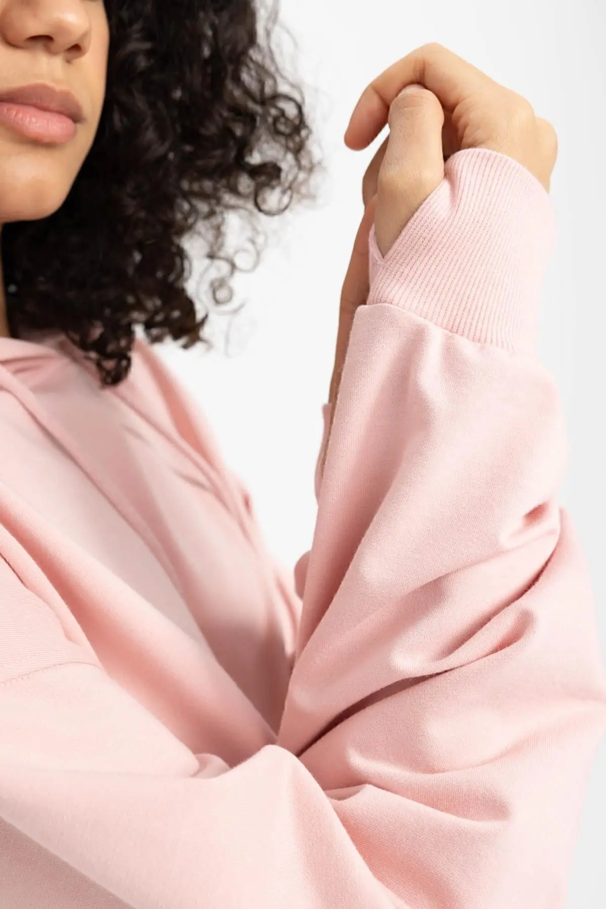 Fit Oversize Fit Kapüşonlu Sporcu Basic Sweatshirt B4656ax24sp