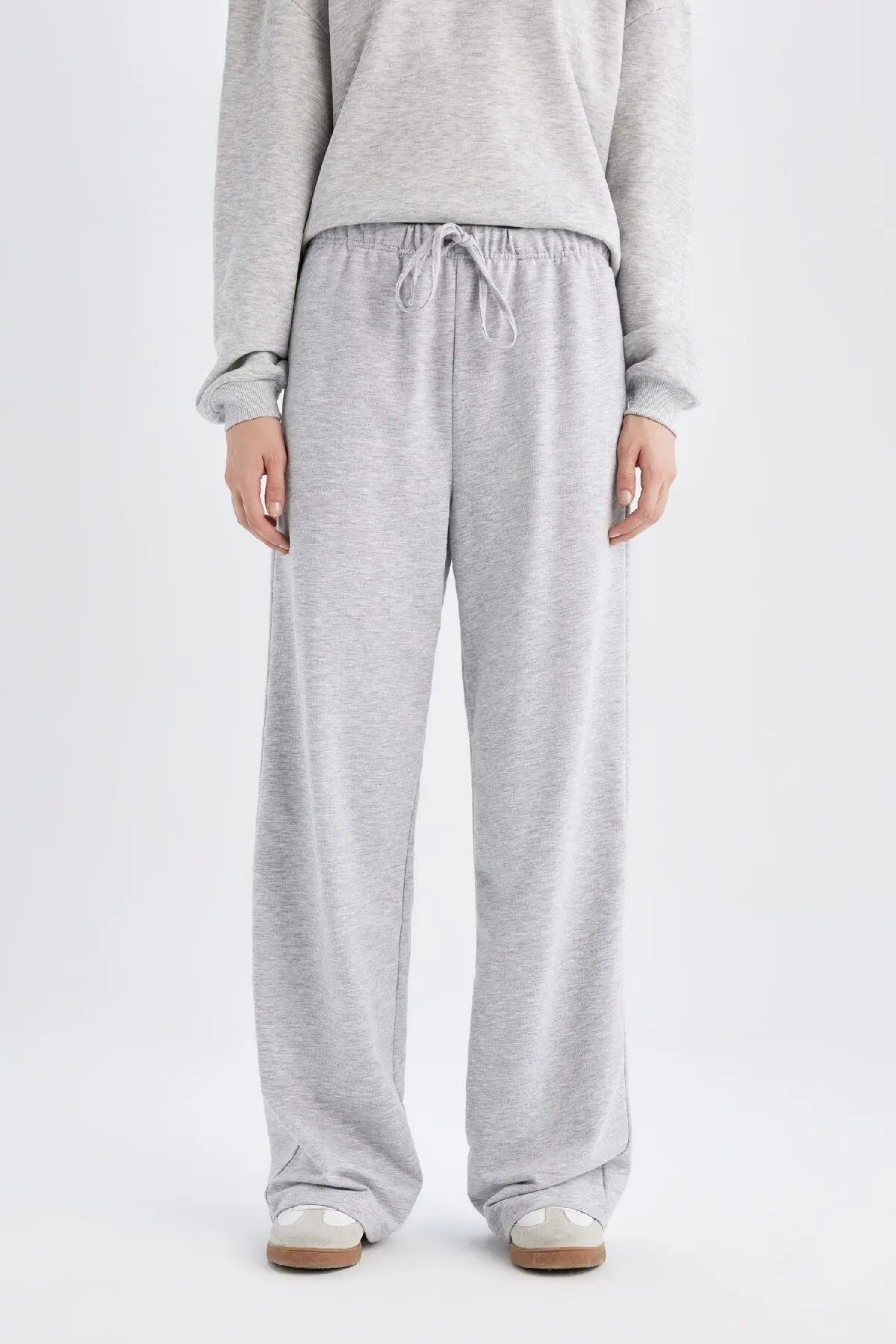 Straight Fit Uzun Boy Geniş Paça Eşofman Altı D6667ax24wn